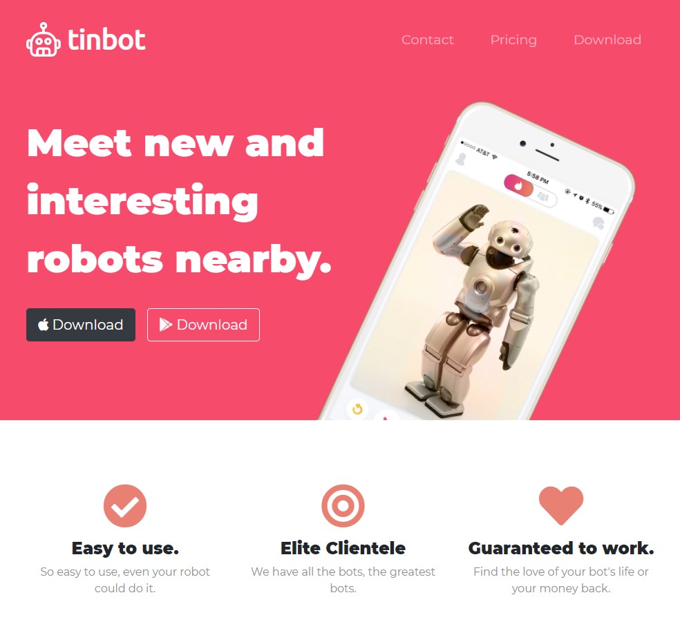 Web App - TinBot